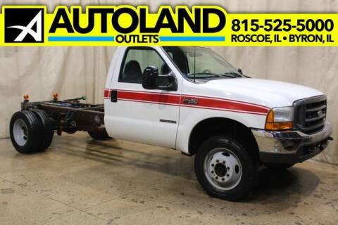 2000 Ford F-450 Super Duty for sale at AutoLand Outlets Inc in Roscoe IL
