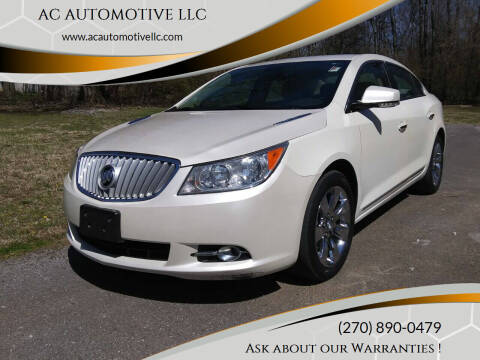 2012 Buick LaCrosse for sale at AC AUTOMOTIVE LLC in Hopkinsville KY