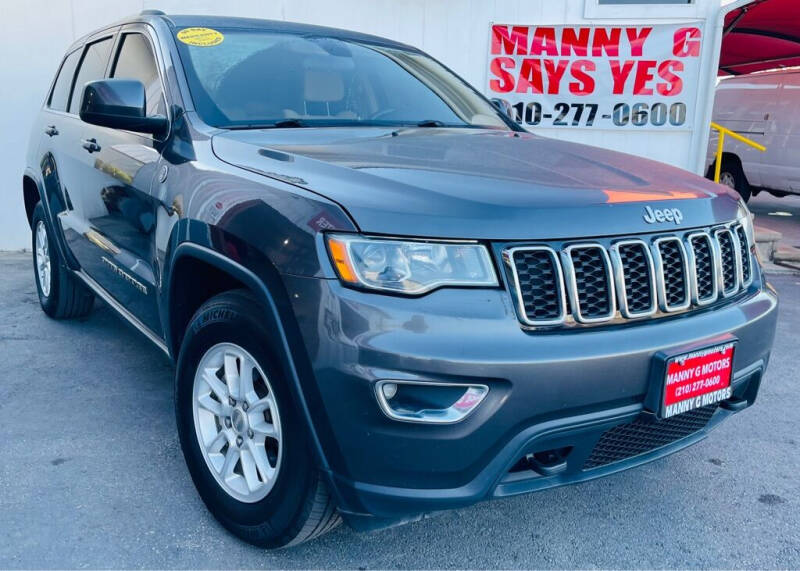 2018 Jeep Grand Cherokee for sale at Manny G Motors in San Antonio TX
