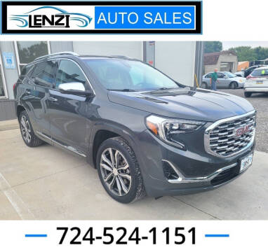 2019 GMC Terrain for sale at LENZI AUTO SALES LLC in Sarver PA