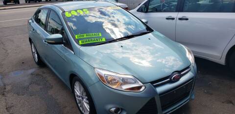 2012 Ford Focus for sale at TC Auto Repair and Sales Inc in Abington MA