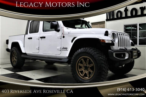 2020 Jeep Gladiator for sale at Legacy Motors Inc in Roseville CA