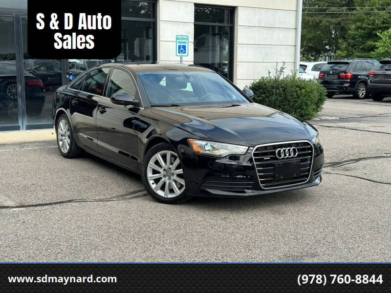 2014 Audi A6 for sale at S & D Auto Sales in Maynard MA