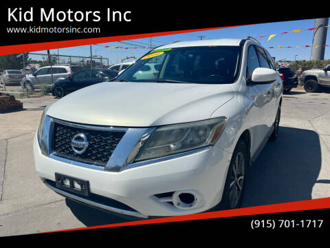 2014 Nissan Pathfinder for sale at Kid Motors Inc in El Paso TX