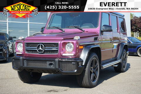 2015 Mercedes-Benz G-Class for sale at West Coast Auto Works in Edmonds WA