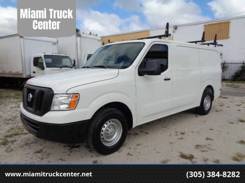 2014 Nissan NV Cargo for sale at Miami Truck Center in Hialeah FL