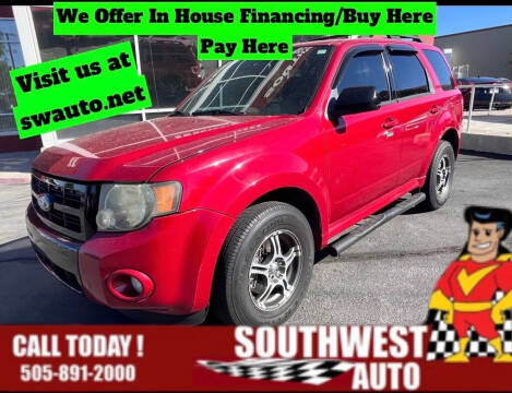 2009 Ford Escape for sale at SOUTHWEST AUTO in Albuquerque NM