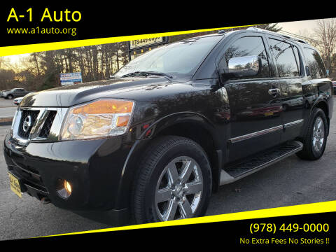 2012 Nissan Armada for sale at A-1 Auto in Pepperell MA