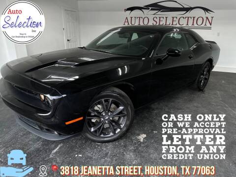 2021 Dodge Challenger for sale at Auto Selection Inc. in Houston TX