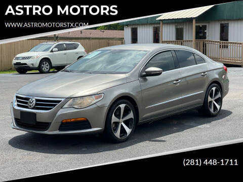 2011 Volkswagen CC for sale at ASTRO MOTORS in Houston TX