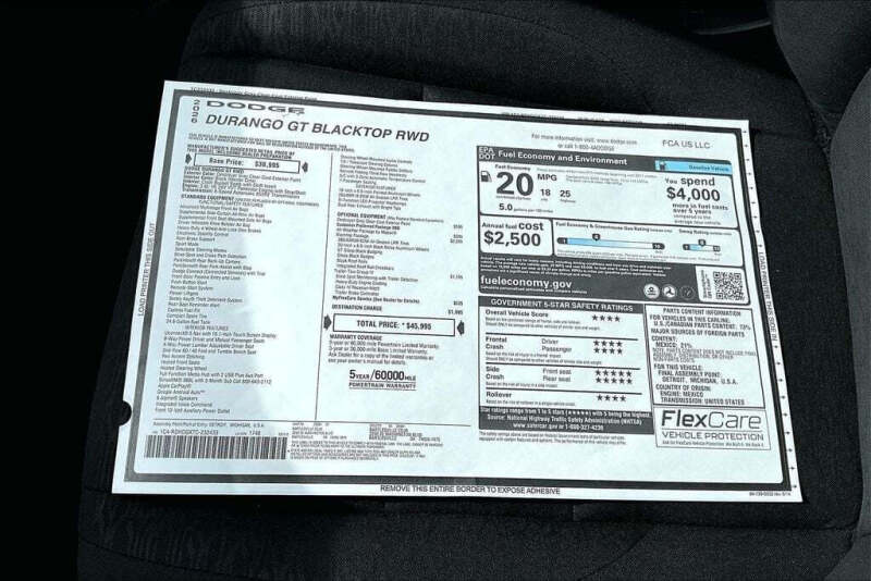 2026 Dodge Durango GT