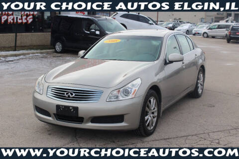 2008 Infiniti G35 for sale at Your Choice Autos - Elgin in Elgin IL