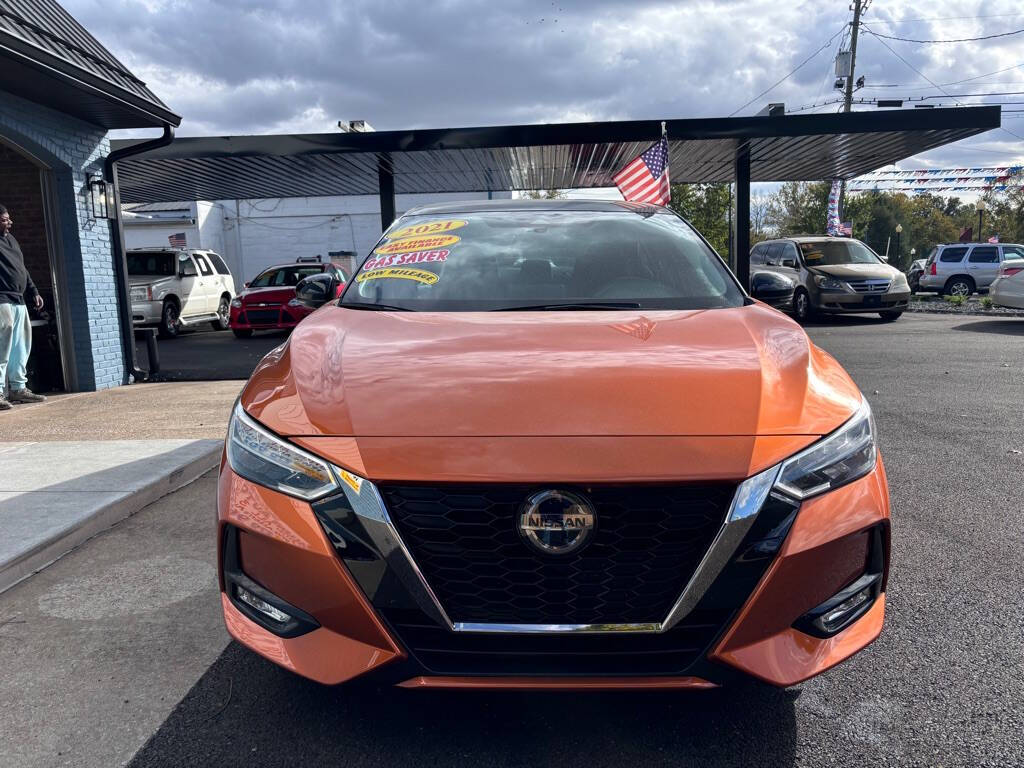 2021 Nissan Sentra for sale at Michael Johnson @ Allens Auto Sales Hopkinsville in Hopkinsville, KY