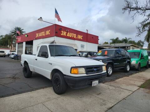 1996 Ford Ranger for sale at 3K Auto in Escondido CA