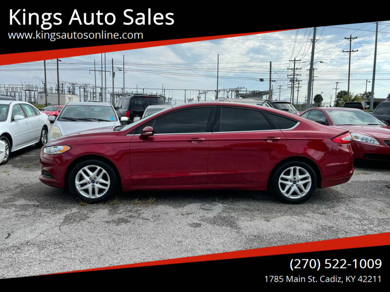 2014 Ford Fusion for sale at Kings Auto Sales in Cadiz KY
