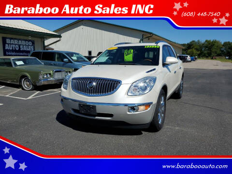 2012 Buick Enclave for sale at Baraboo Auto Sales INC in Baraboo WI