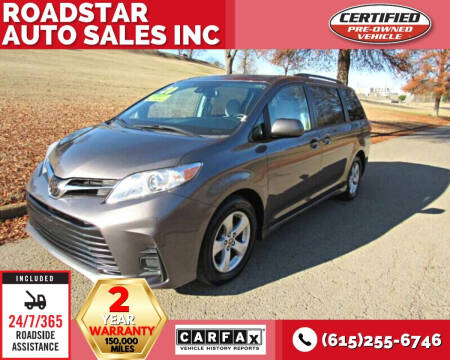 2020 Toyota Sienna for sale at Roadstar Auto Sales Inc in Nashville TN