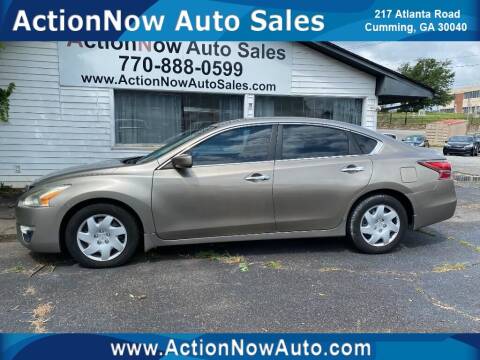 2014 Nissan Altima for sale at ACTION NOW AUTO SALES in Cumming GA