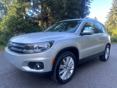 2015 Volkswagen Tiguan for sale at Venture Auto Sales in Puyallup WA