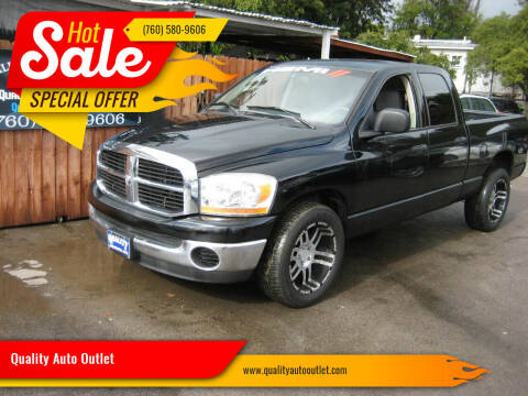 2006 Dodge Ram Pickup 1500 for sale at Quality Auto Outlet in Vista CA