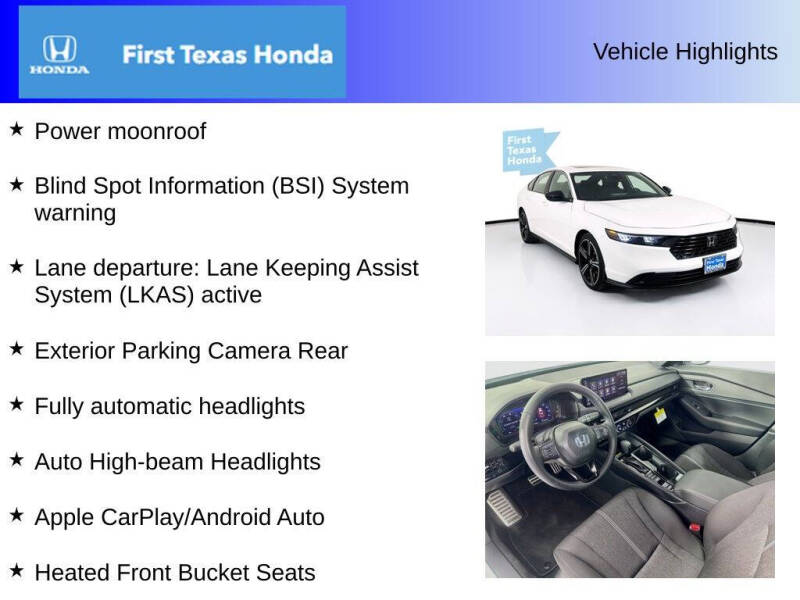 2025 Honda Accord Hybrid Sport