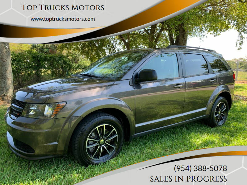 2017 Dodge Journey for sale at Top Trucks Motors in Pompano Beach FL