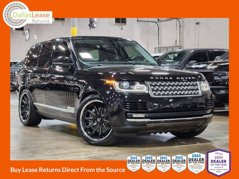 2015 Land Rover Range Rover for sale at Dallas Auto Finance in Dallas TX