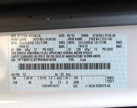 2024 Ford Transit 250