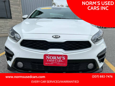 2021 Kia Forte for sale at NORM'S USED CARS INC in Wiscasset ME