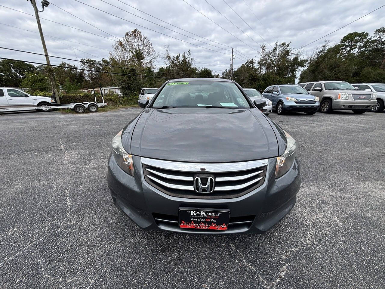 2012 Honda Accord for sale at K & K Sales LLC in Brunswick, GA