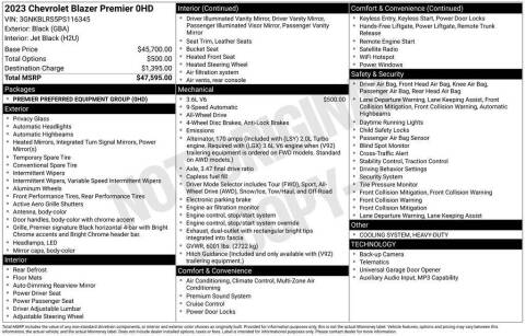 2023 Chevrolet Blazer Premier