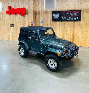 2003 Jeep Wrangler for sale at Boone NC Jeeps-High Country Auto Sales in Boone NC