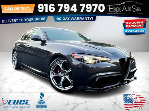 2019 Alfa Romeo Giulia for sale at Elegant Auto Sales in Rancho Cordova CA