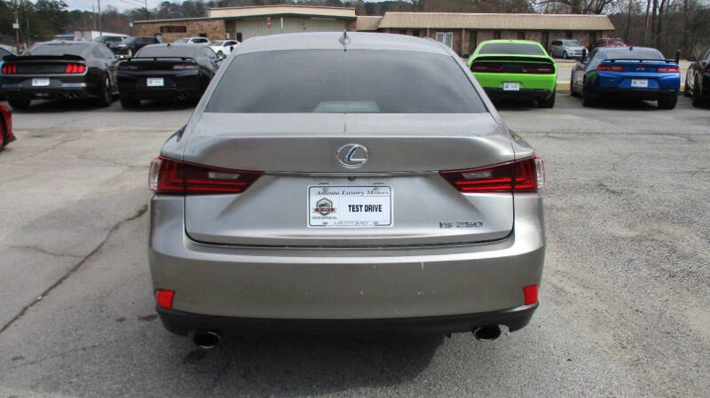 2015 Lexus IS 250 Crafted Line