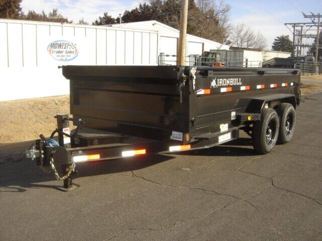 2022 83 X 12 IRON BULL DUMP for sale at Midwest Trailer Sales & Service in Agra KS