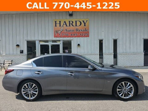 2018 Infiniti Q50 for sale at Hardy Auto Resales in Dallas GA