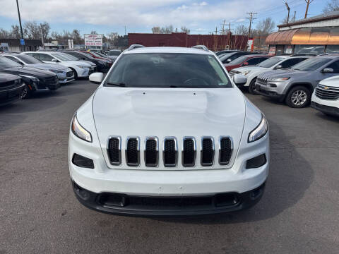 2017 Jeep Cherokee for sale at SANAA AUTO SALES LLC in Englewood CO