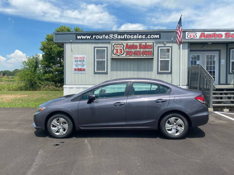 2014 Honda Civic for sale at Route 33 Auto Sales in Carroll OH