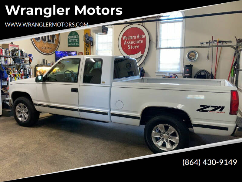 1998 Chevrolet C/K 1500 Series for sale at Wrangler Motors in Spartanburg SC