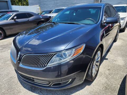 2013 Lincoln MKS for sale at America Auto Wholesale Inc in Miami FL