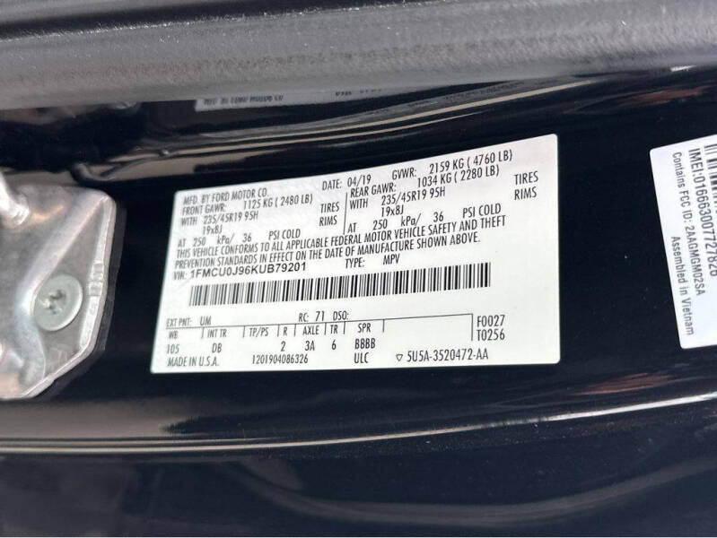 2019 Ford Escape Titanium