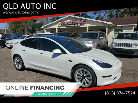 2022 Tesla Model 3 for sale at QLD AUTO INC in Tampa FL