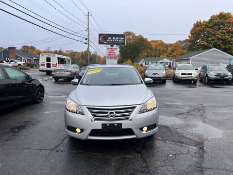 2015 Nissan Sentra for sale at AMZ Auto Center in Rockland MA