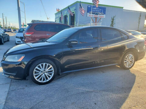2013 Volkswagen Passat for sale at INTERNATIONAL AUTO BROKERS INC in Hollywood FL