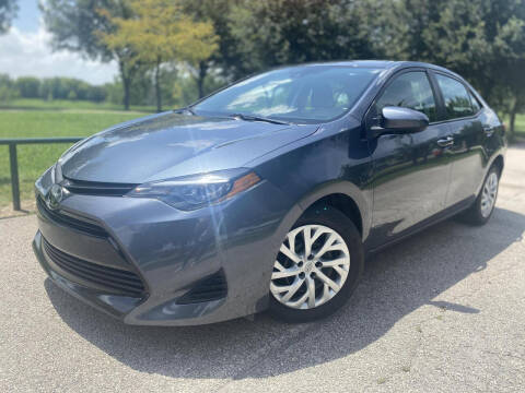 2019 Toyota Corolla for sale at Prestige Motor Cars in Houston TX