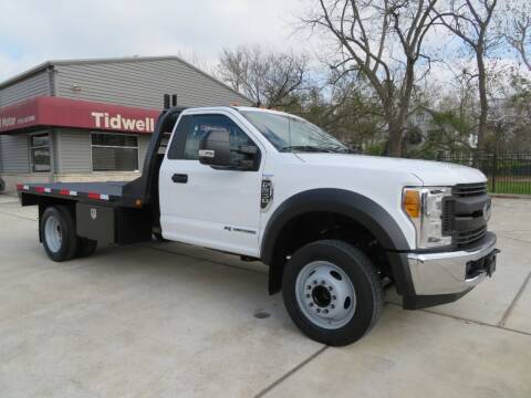 2017 Ford F-550 for sale at TIDWELL MOTOR in Houston TX
