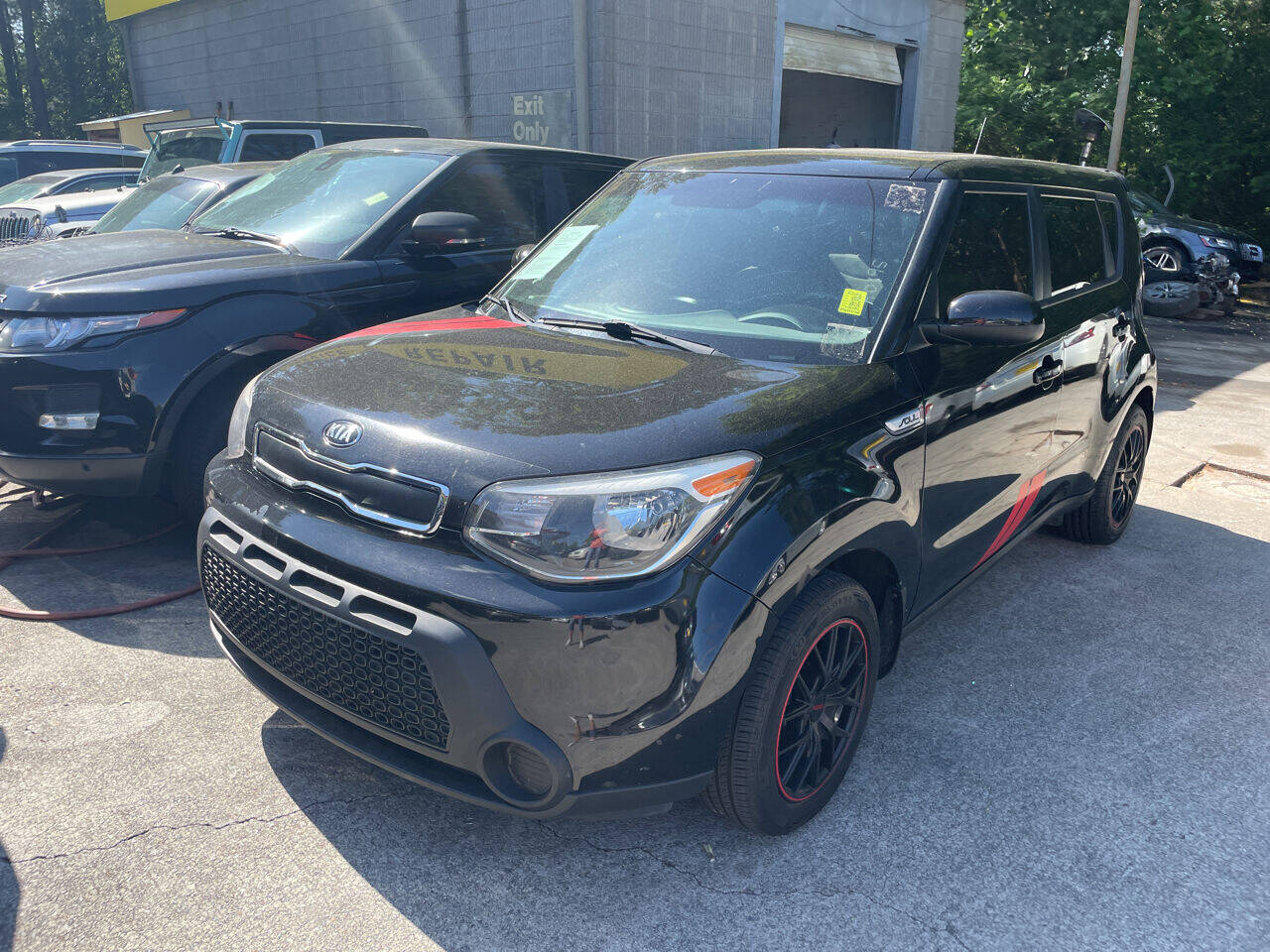 Black 2015 Kia Soul Base 4dr Crossover 6A 2