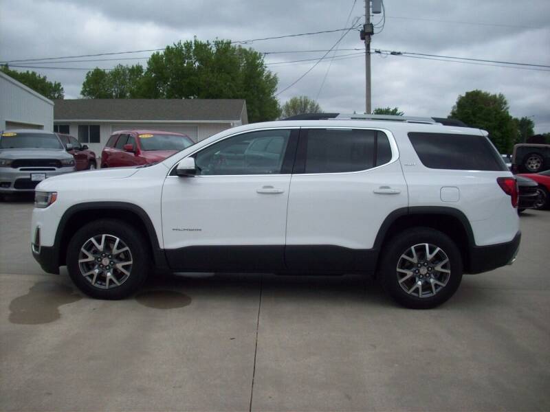 Used 2023 GMC Acadia SLT with VIN 1GKKNML46PZ223279 for sale in Kansas City