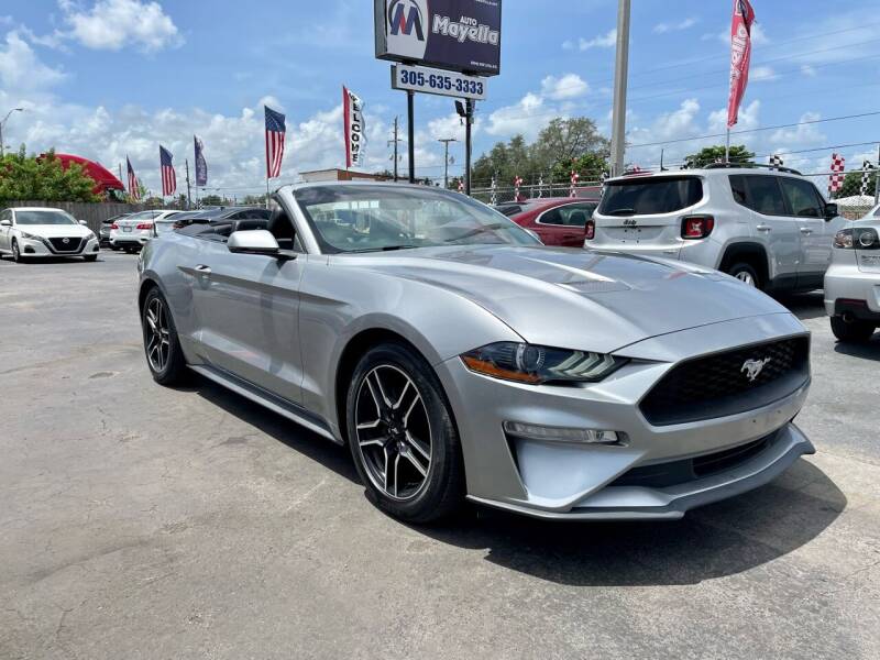 2020 Ford Mustang for sale at Auto Mayella in Miami FL