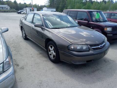 2003 Chevrolet Impala for sale at KZ Used Cars & Trucks in Brentwood NH